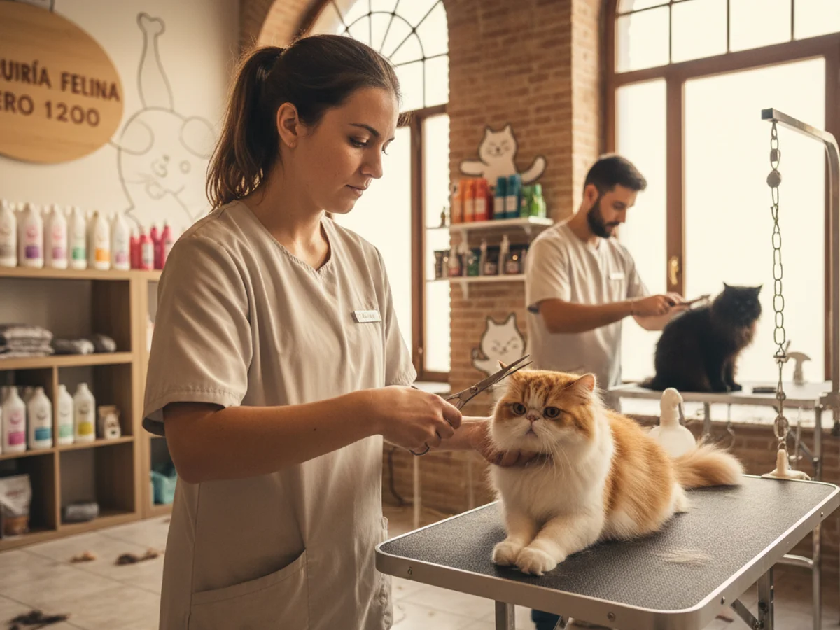 Peluquería canina y felina: cuidados y servicios